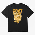 GOLD GOAT Lionel Messi watercolor illustration Oversized T-Shirt Show Your Stadium Side during Match Day Hype around FIFA World Cup 2026 Group Stage, Neymar, Brazil, Global Supporter Spirit, Legendary Goals, National Colors and Tournament