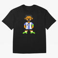 Pixel Pose Messi Oversized T-Shirt Showcase FIFA World Cup 2026 Group Stage for Fans of Mbappe and Neymar and Brazil, Bringing Football History, Final Match Energy, Crowd Noise and Once in a Lifetime Moments; Made for Die Hard Supporters, Soccer