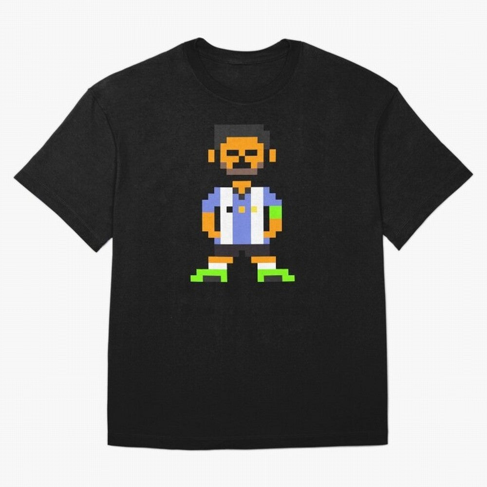 Pixel Pose Messi Oversized T-Shirt Showcase FIFA World Cup 2026 Group Stage for Fans of Mbappe and Neymar and Brazil, Bringing Football History, Final Match Energy, Crowd Noise and Once in a Lifetime Moments; Made for Die Hard Supporters, Soccer