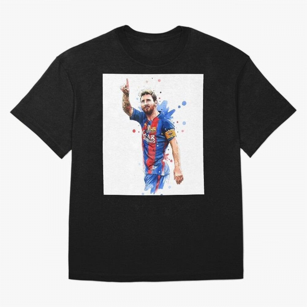 Lionel Messi Barcelona football legend Oversized T-Shirt Represent FIFA World Cup 2026 Spirit, Highlighting Argentina and Brazil, Messi, CR7 and Mbappe, Vintage Soccer Flavor, Modern Football Stars, National Flags and Final Night Emotion; Made for
