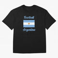 Argentina Football Flag ¨C Albiceleste Soccer Supporter Classic T-Shirt Experience Global Football Passion for FIFA World Cup 2026 USA Canada Mexico, Filled with CR7 and Messi, Germany, Football Festival Excitement, Trophy Ambitions, Country