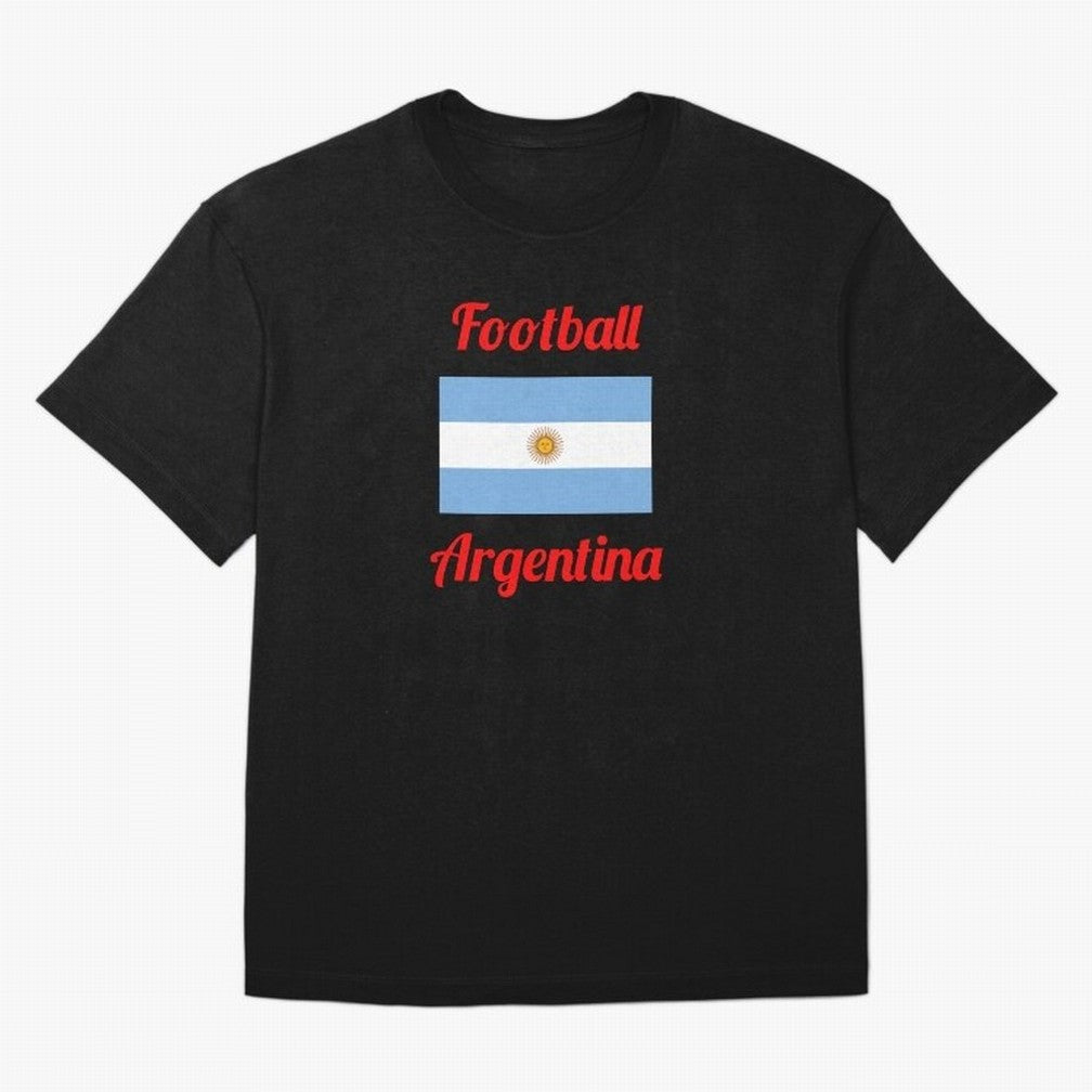 Argentina Football Flag ¨C Albiceleste Soccer Supporter Classic T-Shirt Show Your Stadium Side during the FIFA World Cup 2026 Journey through Haaland and Mbappe Highlights, England and Germany Pride, Tournament Hype, Historic Matchups, Family