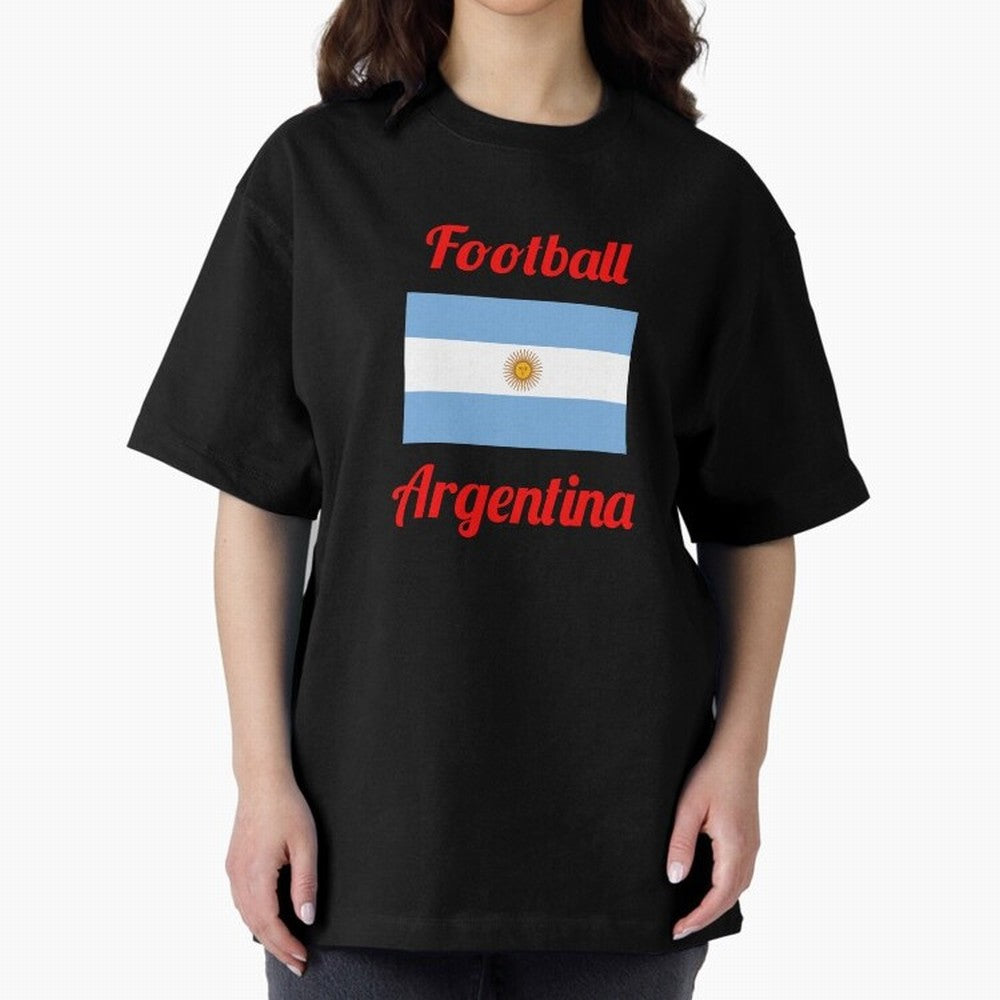 Argentina Football Flag ¨C Albiceleste Soccer Supporter Classic T-Shirt Show Your Stadium Side during the FIFA World Cup 2026 Journey through Haaland and Mbappe Highlights, England and Germany Pride, Tournament Hype, Historic Matchups, Family