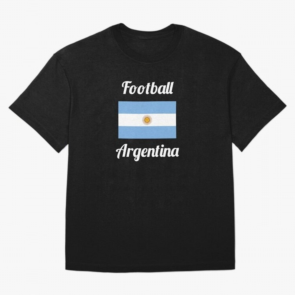 Argentina Football Flag ¨C Albiceleste Soccer Supporter Active T-Shirt Relive Legendary Nights from FIFA World Cup 2026 Group Stage Spirit, Centered on Brazil, Portugal and Argentina, Messi and Cristiano Ronaldo, Championship Spirit, Famous Goals,