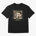 Goat Emojified Messi-Inspired Visual Tribute Essential T-Shirt Show Match Day Excitement for FIFA World Cup 2026 Group Stage for Fans of Messi, Neymar and Mbappe and Brazil, Portugal and Argentina, Bringing Football History, Final Match Energy,