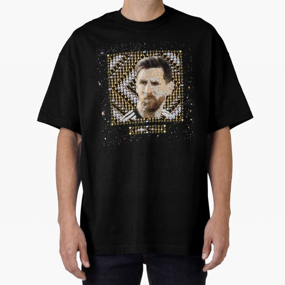 Goat Emojified Messi-Inspired Visual Tribute Essential T-Shirt Show Match Day Excitement for FIFA World Cup 2026 Group Stage for Fans of Messi, Neymar and Mbappe and Brazil, Portugal and Argentina, Bringing Football History, Final Match Energy,