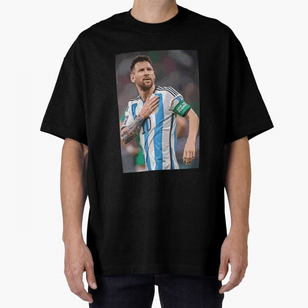 World Cup Soccer Football Lionel Messi Argentina Classic T-Shirt Follow Global Football Passion for FIFA World Cup 2026, Celebrating Haaland and Mbappe, Netherlands, Retro Football Energy, Iconic Rivalries, Trophy Chase Drama and Stadium