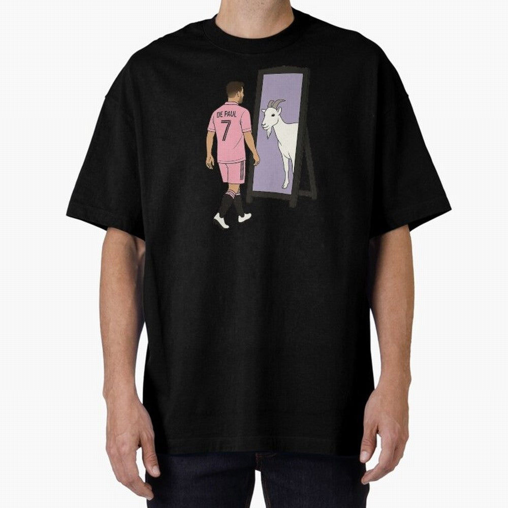 De Paul Inter Miami Classic T-Shirt Show Match Day Excitement for Match Day Hype around FIFA World Cup 2026, CR7 and Messi, Spain, Championship Spirit, Famous Goals, Roaring Crowds and International Football Unity; Great for Watch Parties, Sports