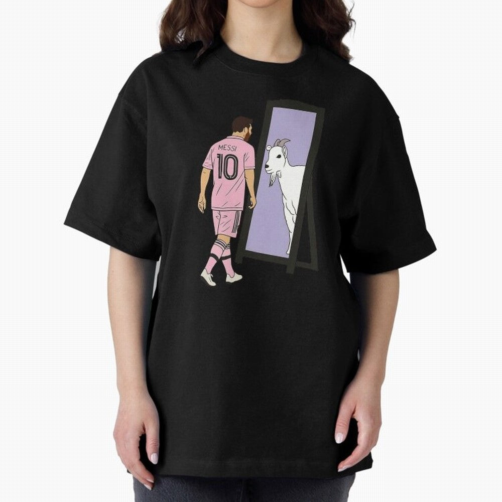 Messi Inter Miami Oversized T-Shirt Bring Trophy Dreams to FIFA World Cup 2026 Inspired by Cristiano Ronaldo, Haaland and CR7, Spain Energy, Worldwide Fan Energy, Dramatic Goals, Stadium Lights and Championship Celebrations; Made for Die Hard