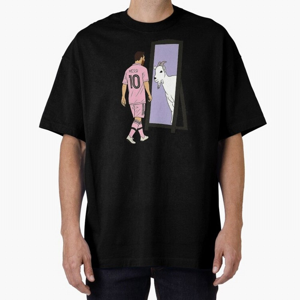 Messi Inter Miami Oversized T-Shirt Bring Trophy Dreams to FIFA World Cup 2026 Inspired by Cristiano Ronaldo, Haaland and CR7, Spain Energy, Worldwide Fan Energy, Dramatic Goals, Stadium Lights and Championship Celebrations; Made for Die Hard