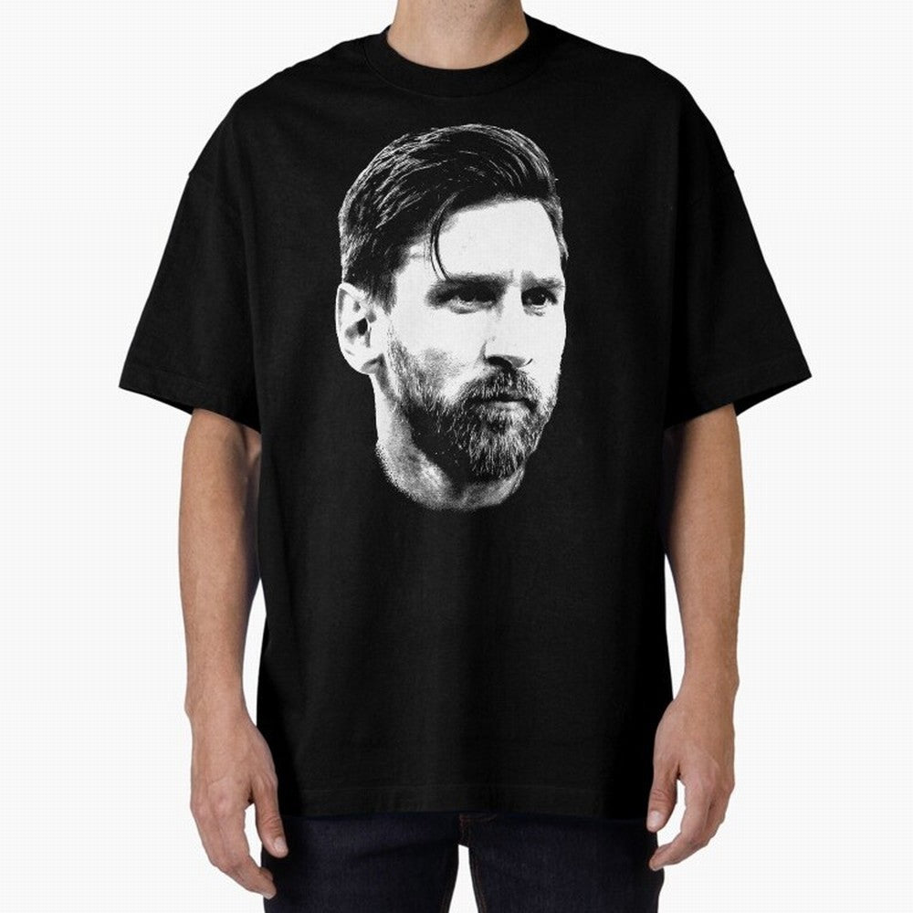 Design Big Face Lionel Messi Classic T-Shirt Create FIFA World Cup 2026 Group Stage Filled with Neymar, Haaland and Cristiano Ronaldo, Argentina Energy, Soccer Culture, Superstar Moments, National Team Dreams and Competitive Fire; Great for