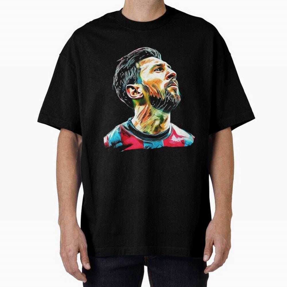 Messi Oversized T-Shirt Back the Journey through FIFA World Cup 2026 USA Canada Mexico Spirit, Built around Spain, Cristiano Ronaldo, Haaland and CR7, Football History, Final Match Energy, Crowd Noise and Once in a Lifetime Moments; Great for