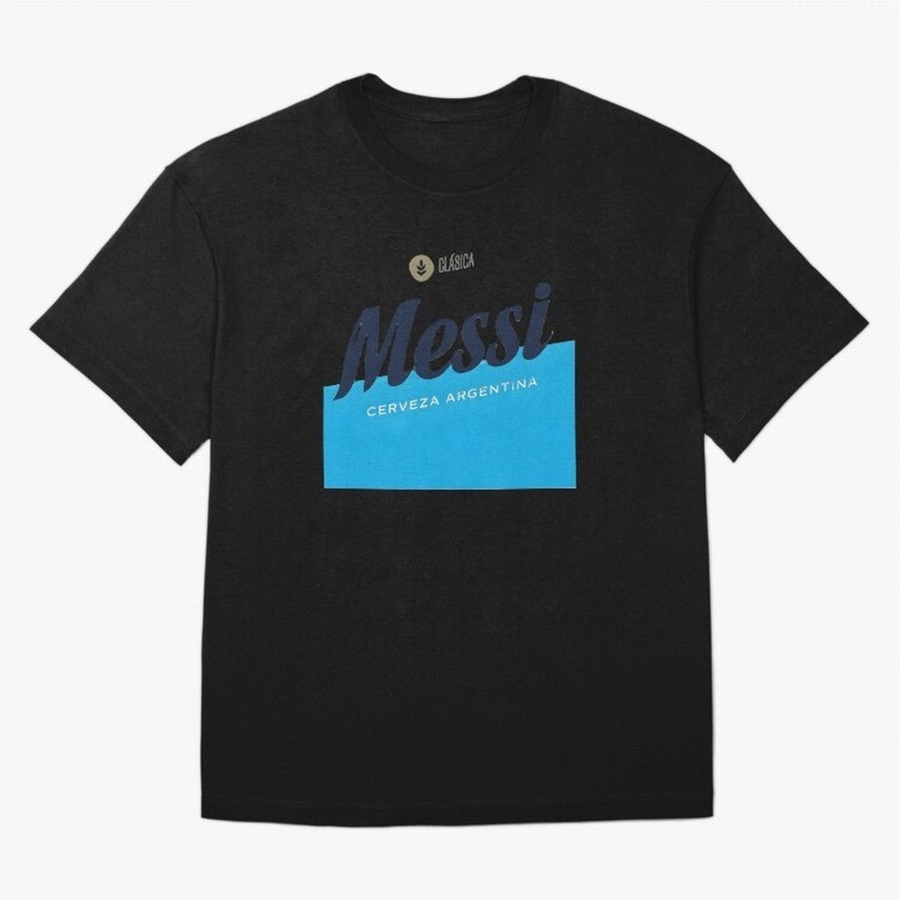 Messi Cerveza Argentina Parody Sticker Classic T-Shirt Celebrate Every Goal in Global Football Passion for FIFA World Cup 2026 USA Canada Mexico, Celebrating Mbappe, Portugal, Supporter Pride, Iconic Celebrations, Legendary Names and Global Match