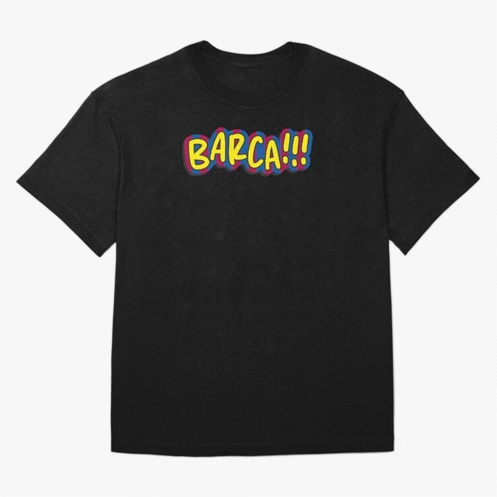 FC Barcelona Barca Oversized T-Shirt Celebrate Supporters United by Global Football Passion for FIFA World Cup 2026, Inspired by Neymar, Haaland and Cristiano Ronaldo, England, France and Netherlands, Football Festival Excitement, Trophy Ambitions,