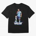 Messi Illustrated Style Drinking Mate ¨C Unique Design by The Goat Classic T-Shirt Honor FIFA World Cup 2026 USA Canada Mexico Driven by Neymar, Portugal Energy, Goal Celebration Energy, Supporter Heritage, Football Icons and Worldwide Tournament