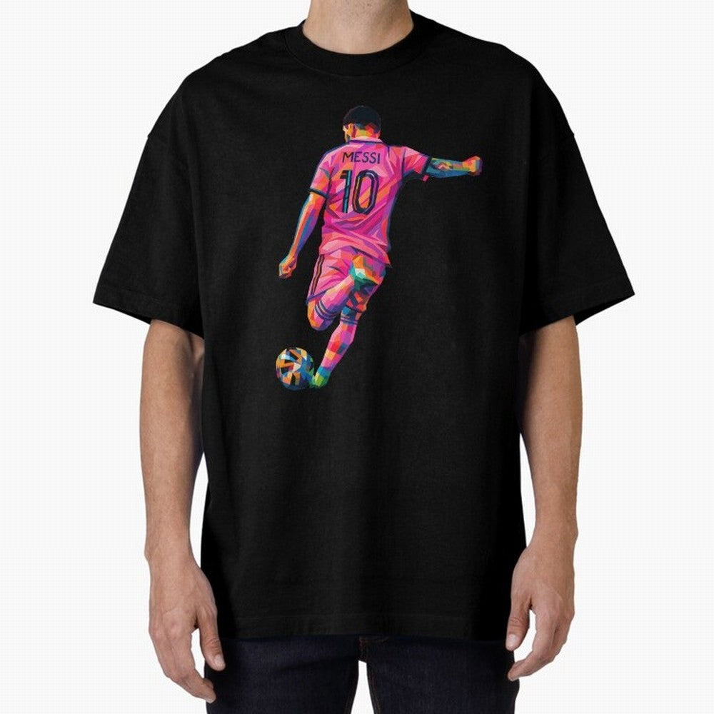 Lionel Messi - Inter Miami Wpap Art Classic T-Shirt Bring a Champion Mindset to Match Day Hype around FIFA World Cup 2026 Group Stage, Neymar, Haaland and Cristiano Ronaldo, Spain, Stadium Memories, Football Loyalty, International Chants and
