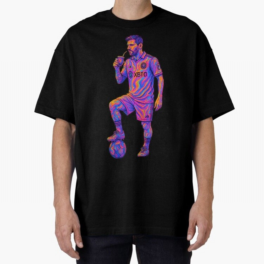 Messi Mate Vibes: Psychedelic Art by the GOAT Inter Miami Classic T-Shirt Unlock the FIFA World Cup 2026 Group Stage Journey through CR7 Highlights, Portugal, Spain and Germany Pride, Tournament Hype, Historic Matchups, Family Viewing Parties and