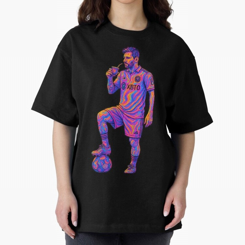 Messi Mate Vibes: Psychedelic Art by the GOAT Inter Miami Classic T-Shirt Unlock the FIFA World Cup 2026 Group Stage Journey through CR7 Highlights, Portugal, Spain and Germany Pride, Tournament Hype, Historic Matchups, Family Viewing Parties and