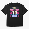 GOAT IN MIAMI | Messi Classic T-Shirt Celebrate Fan Culture around Global Football Passion for FIFA World Cup 2026 USA Canada Mexico, Made for Neymar, Haaland and Cristiano Ronaldo, France and Portugal, Match Day Excitement, Supporter Culture,