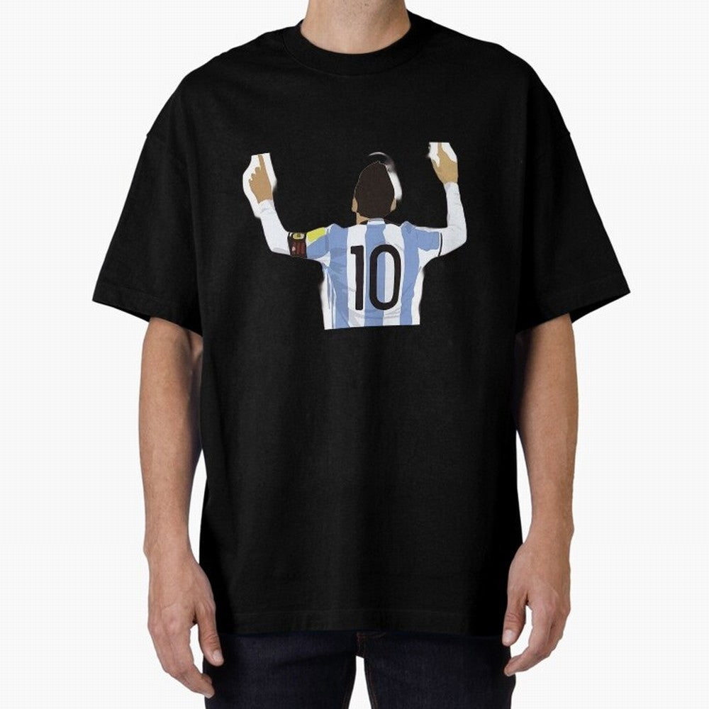 Messi 10 Classic T-Shirt Celebrate Soccer Greatness during Match Day Hype around FIFA World Cup 2026, Messi, Brazil, Vintage Soccer Flavor, Modern Football Stars, National Flags and Final Night Emotion; Made for Collectors Who Enjoy Iconic Players,