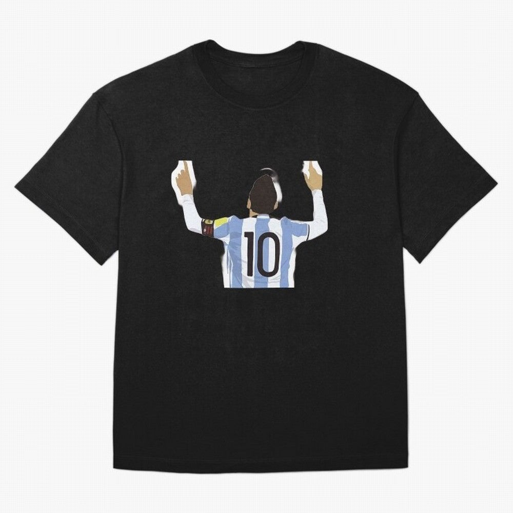 Messi 10 Classic T-Shirt Celebrate Soccer Greatness during Match Day Hype around FIFA World Cup 2026, Messi, Brazil, Vintage Soccer Flavor, Modern Football Stars, National Flags and Final Night Emotion; Made for Collectors Who Enjoy Iconic Players,