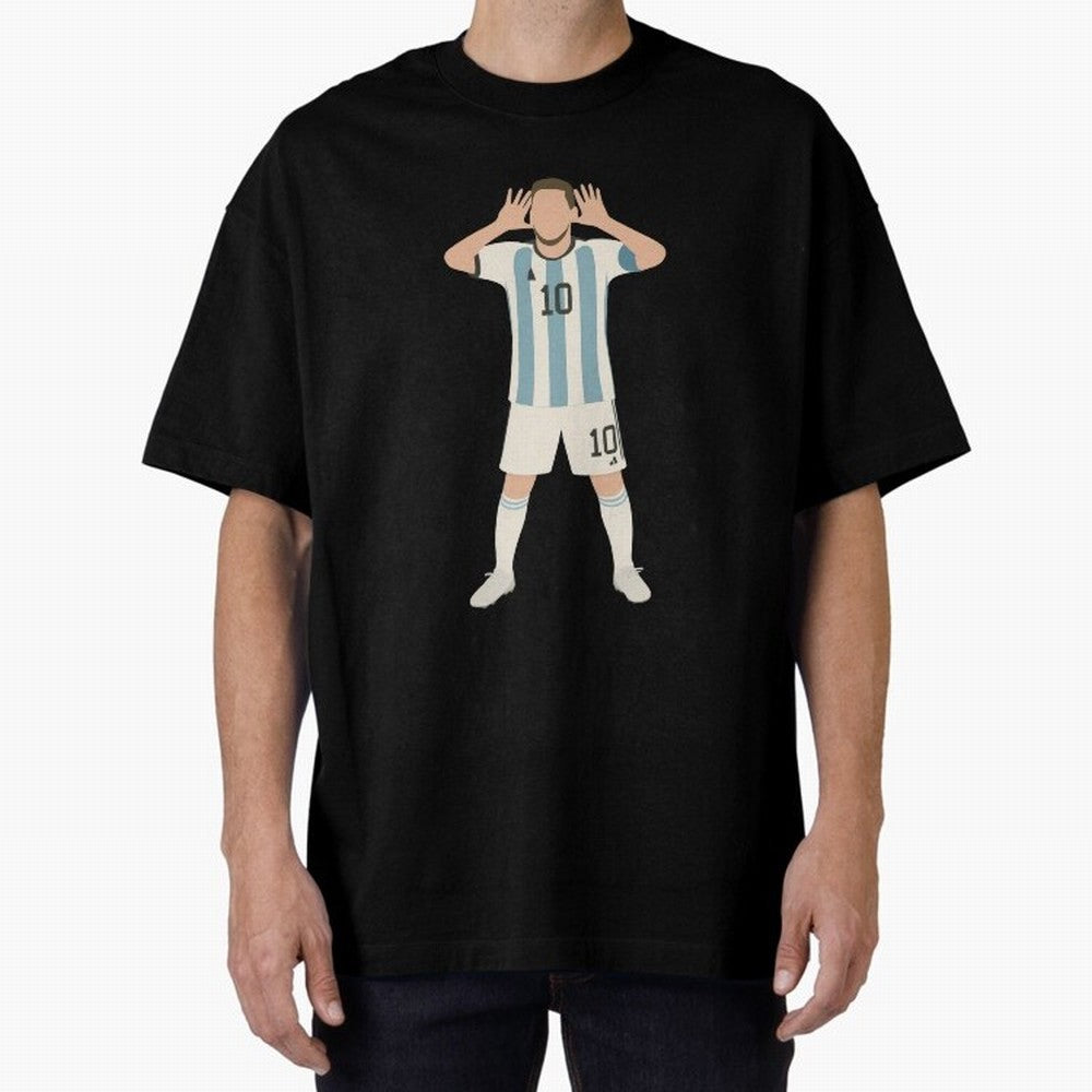 Leo Messi World Cup Celebration Classic T-Shirt Bring a Champion Mindset to FIFA World Cup 2026 Inspired by Haaland and Mbappe, Argentina Energy, Football Passion, Legendary Performances, Festival Vibes and Supporter Community; Ideal for Fans Who