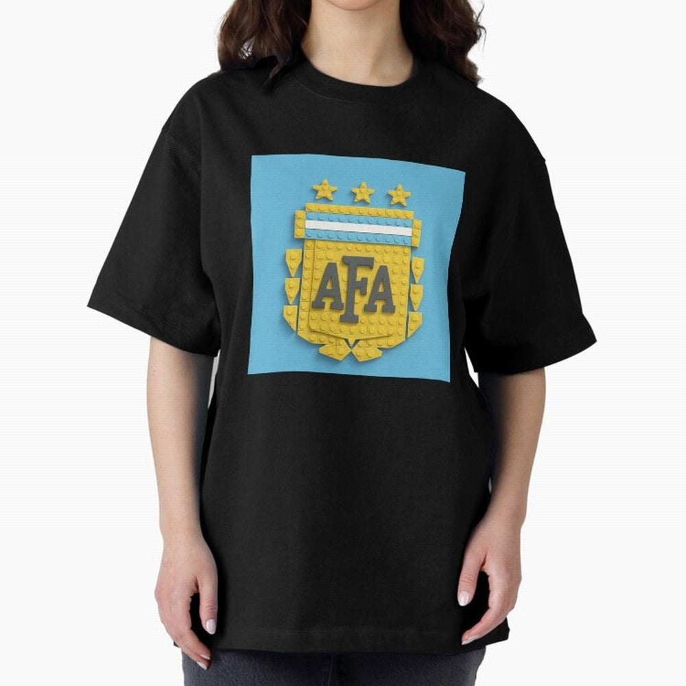 Argentina Blocks Classic T-Shirt Refresh FIFA World Cup 2026 Group Stage Spirit, with Germany, Cristiano Ronaldo, Haaland and CR7, Championship Spirit, Famous Goals, Roaring Crowds and International Football Unity; Ideal for Football Dads, Football