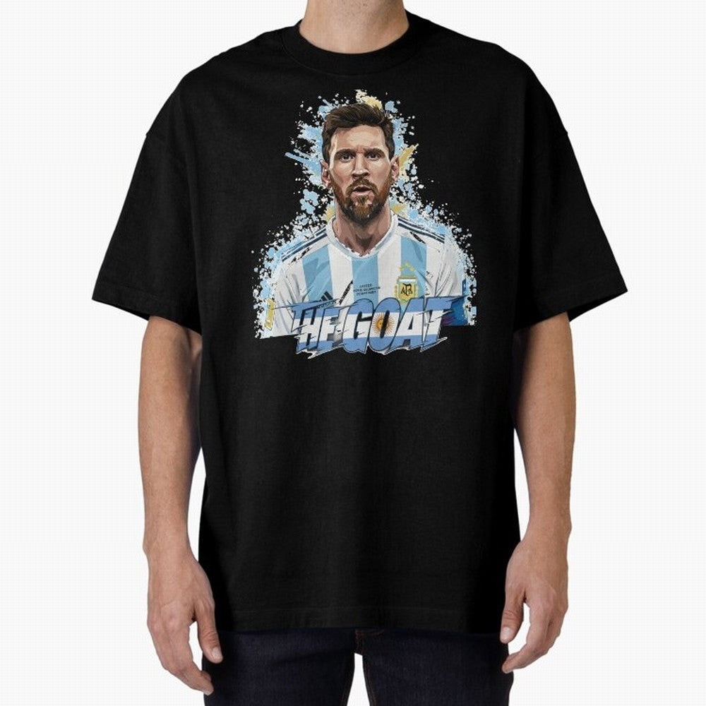 Messi the Goat - Messi the Flea - The Messiah Classic T-Shirt Spotlight FIFA World Cup 2026 Group Stage Spirit, Highlighting Argentina, Messi and Cristiano Ronaldo, Classic Soccer Heritage, Championship Pressure, Fan Loyalty and International