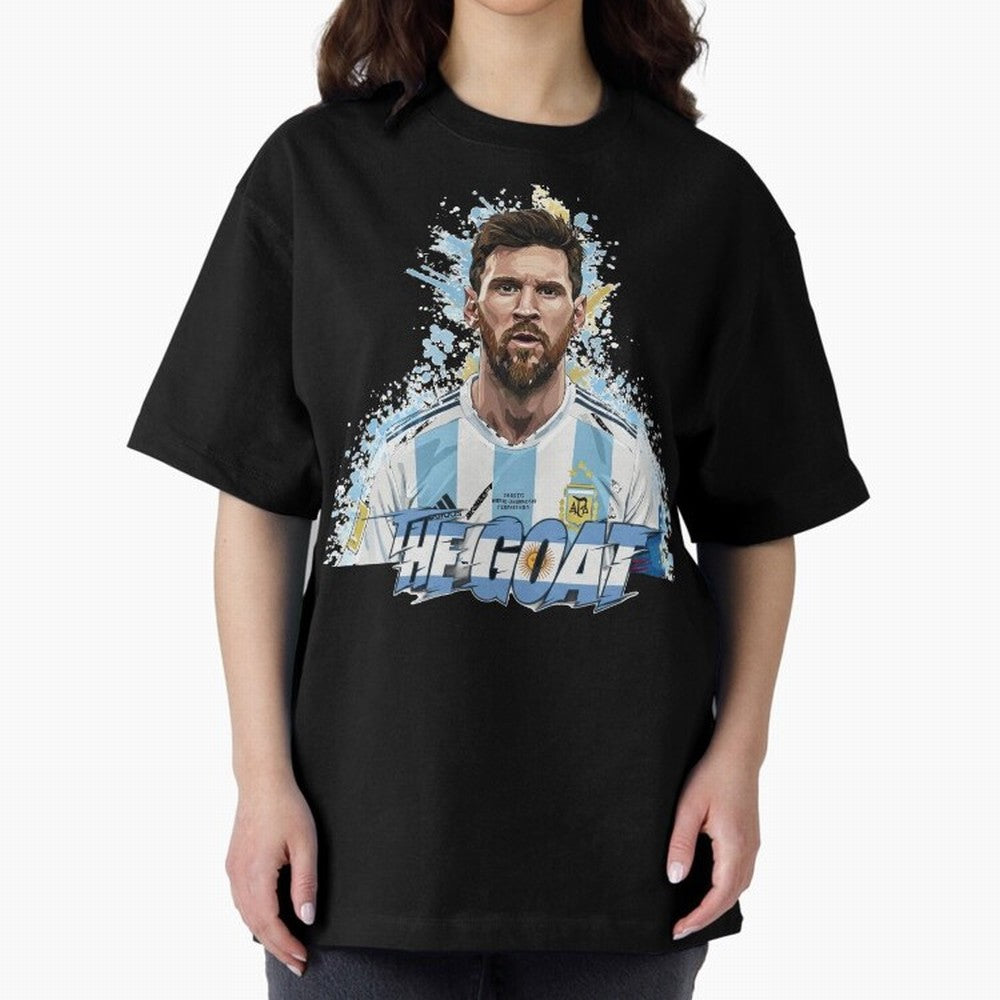 Messi the Goat - Messi the Flea - The Messiah Classic T-Shirt Spotlight FIFA World Cup 2026 Group Stage Spirit, Highlighting Argentina, Messi and Cristiano Ronaldo, Classic Soccer Heritage, Championship Pressure, Fan Loyalty and International