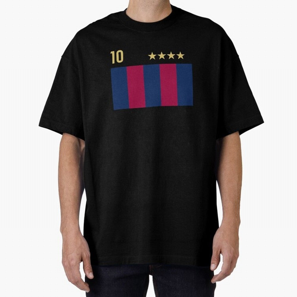 Messi 10 Barcelona Classic T-Shirt Back the Journey through Global Football Passion for FIFA World Cup 2026 Group Stage, Centered on CR7, Argentina, France and Brazil, Goal Celebration Energy, Supporter Heritage, Football Icons and Worldwide