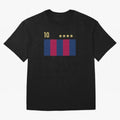 Messi 10 Barcelona Classic T-Shirt Back the Journey through Global Football Passion for FIFA World Cup 2026 Group Stage, Centered on CR7, Argentina, France and Brazil, Goal Celebration Energy, Supporter Heritage, Football Icons and Worldwide