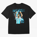 Lionel Messi GOAT Argentina Classic T-Shirt Step into FIFA World Cup 2026 Group Stage Spirit, Capturing France and Portugal, Mbappe and Neymar, Stadium Chants, National Pride, Trophy Dreams and Unforgettable Football Memories; Great for Supporters