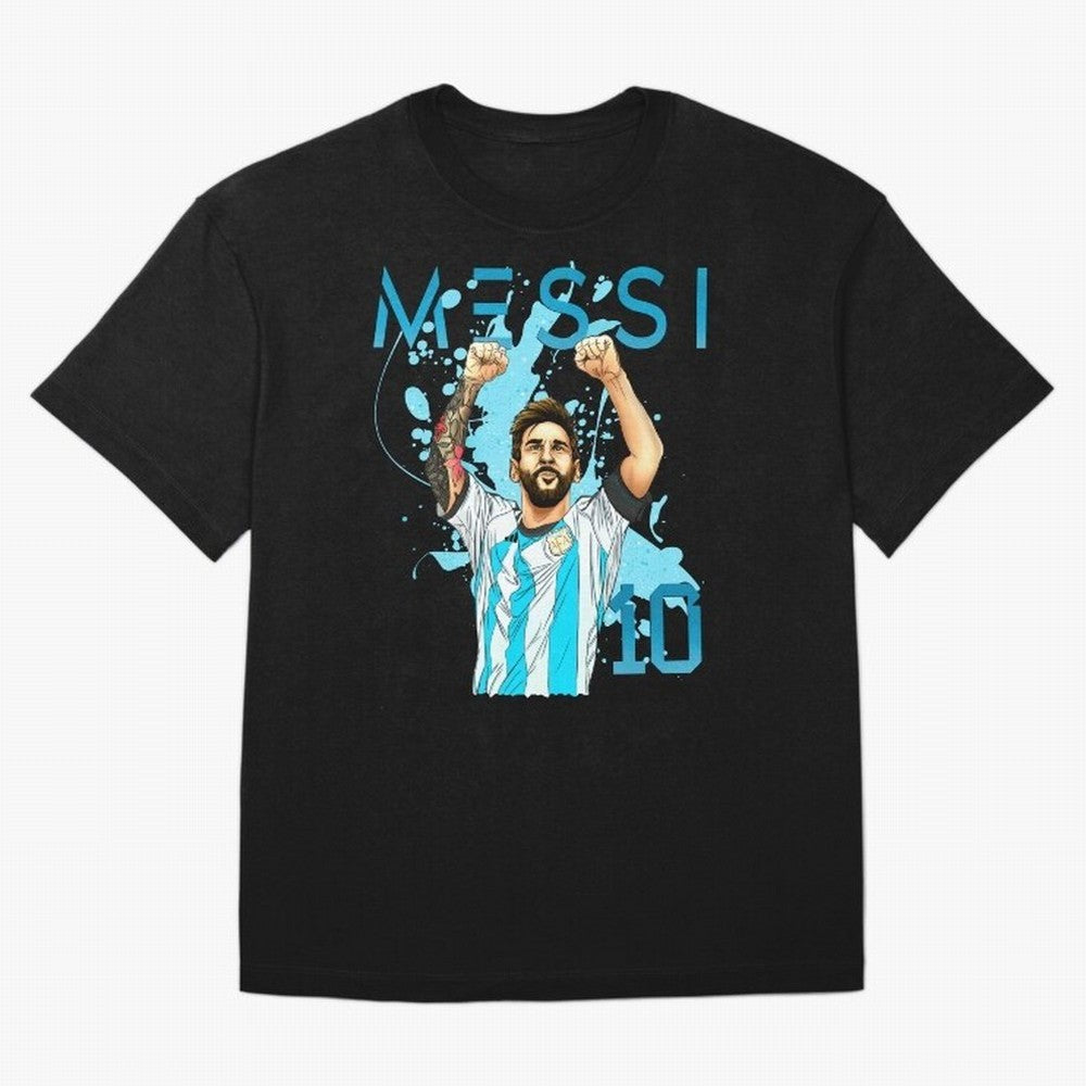 Lionel Messi GOAT Argentina Classic T-Shirt Step into FIFA World Cup 2026 Group Stage Spirit, Capturing France and Portugal, Mbappe and Neymar, Stadium Chants, National Pride, Trophy Dreams and Unforgettable Football Memories; Great for Supporters