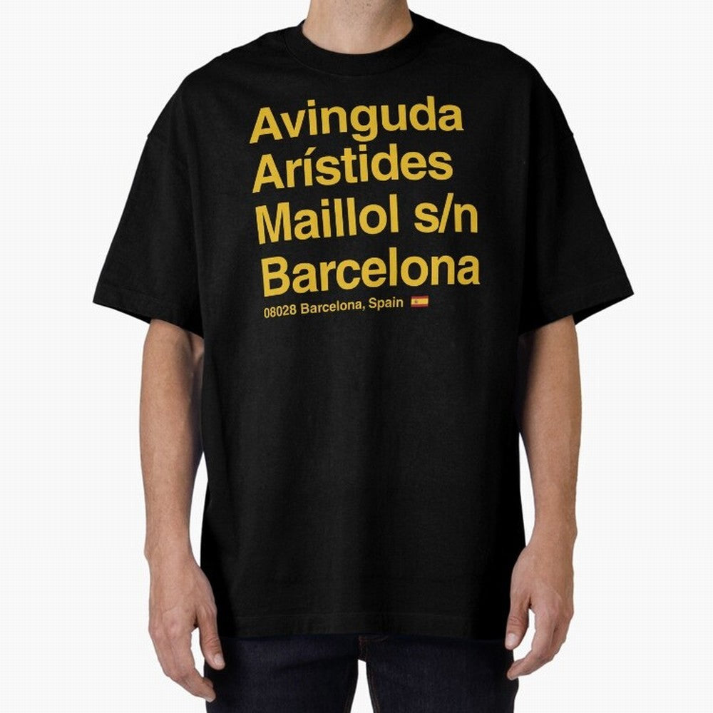 FC Barcelona Futbol Soccer Stadium Street Address Classic T-Shirt Enjoy the FIFA World Cup 2026 Group Stage Journey through Cristiano Ronaldo Highlights, Netherlands Pride, Football Festival Excitement, Trophy Ambitions, Country Rivalries and Star