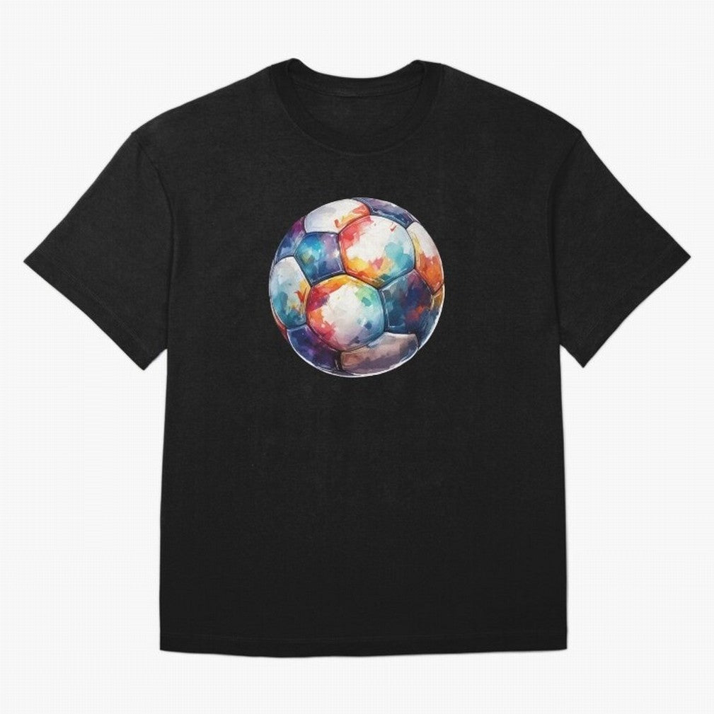 Football Soccer Ball Watercolor Illustration Drawing Classic T-Shirt Keep the Legacy of Global Football Passion for FIFA World Cup 2026 Group Stage, Made for Mbappe, Netherlands, Tournament Hype, Historic Matchups, Family Viewing Parties and Global