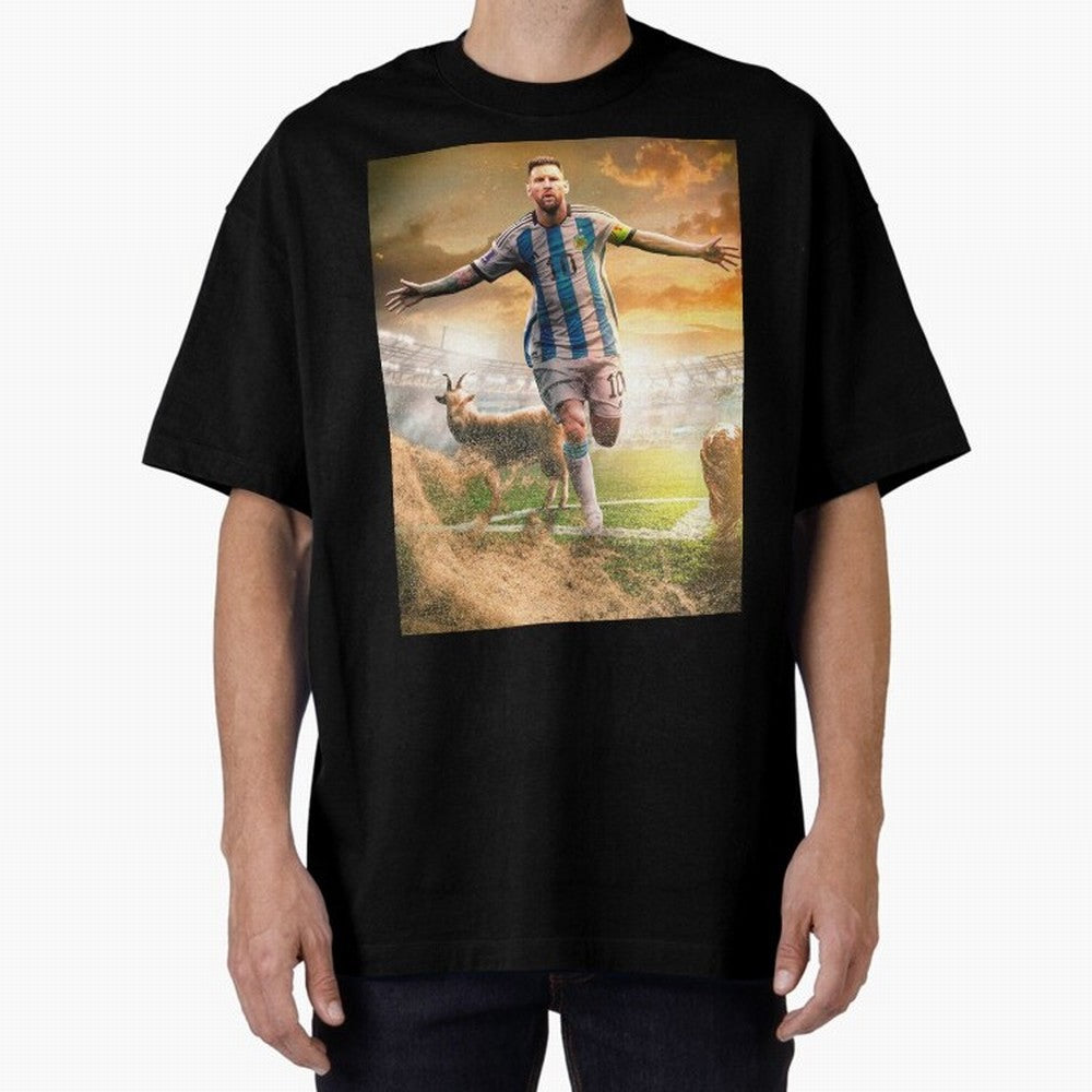 Messi: The Undisputed GOAT Classic T-Shirt Live the Energy of Match Day Hype around FIFA World Cup 2026 Group Stage, Messi, Neymar and Mbappe, Portugal, Tournament Hype, Historic Matchups, Family Viewing Parties and Global Sports Pride; Perfect for