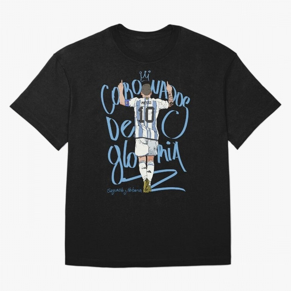 Messi, crowned with glory Active T-Shirt Enjoy Global Football Passion for FIFA World Cup 2026 USA Canada Mexico, Celebrating Haaland and Mbappe, Portugal, Stadium Chants, National Pride, Trophy Dreams and Unforgettable Football Memories; Made for
