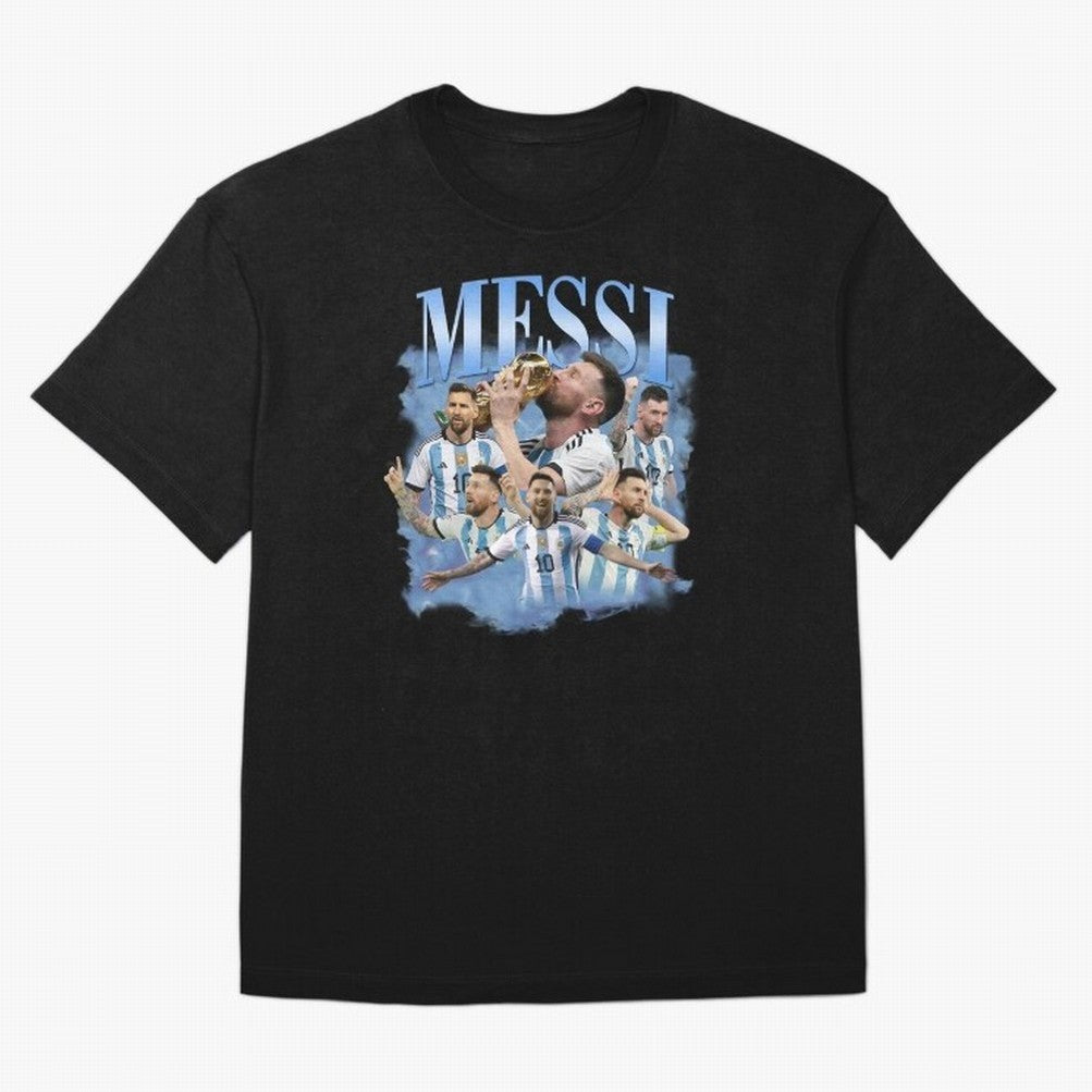 Lionel Messi Footballer Classic T-Shirt Celebrate Unforgettable Nights in Match Day Hype around FIFA World Cup 2026 Group Stage, Haaland, Brazil, Portugal and Argentina, Supporter Pride, Iconic Celebrations, Legendary Names and Global Match Day