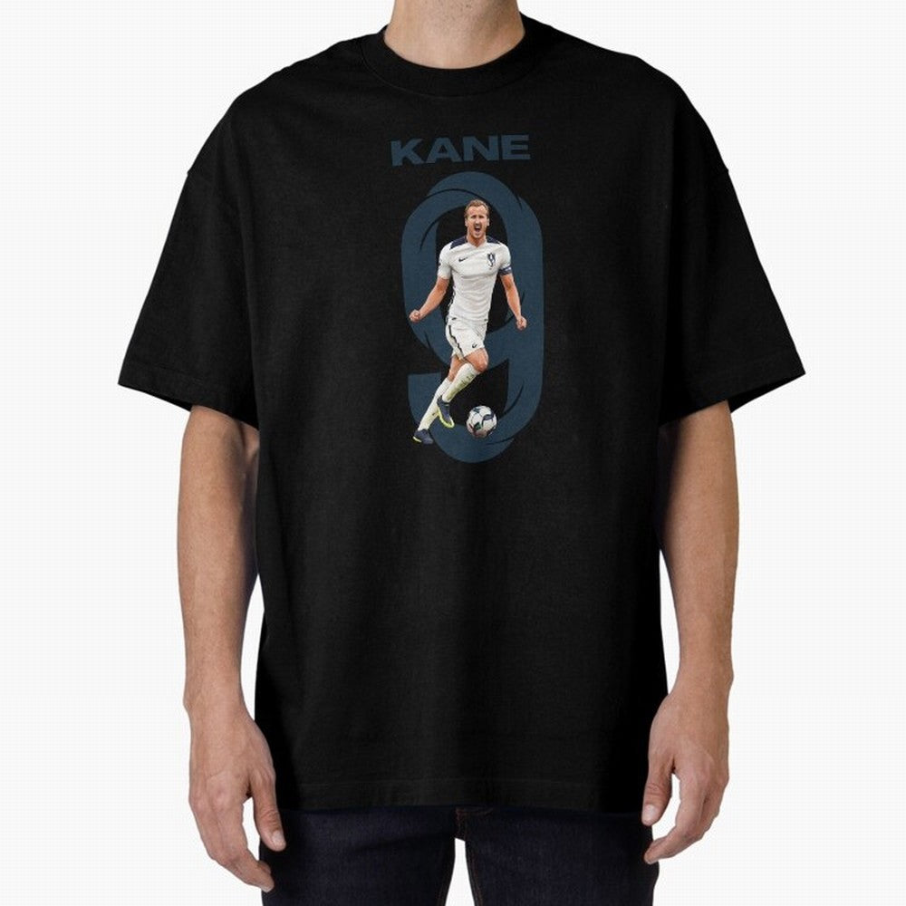 Harry Kane No. 9 Graphic Tee/Sticker Essential T-Shirt Upgrade FIFA World Cup 2026 Spirit, Capturing France and Portugal, Messi, CR7 and Mbappe, Stadium Chants, National Pride, Trophy Dreams and Unforgettable Football Memories; Ideal for Football