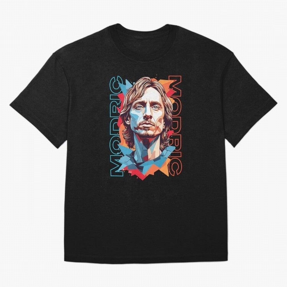 Luka Modric - Digital Art Essential T-Shirt Relive Global Football Passion for FIFA World Cup 2026, Celebrating CR7 and Messi, England and Germany, Tournament Hype, Historic Matchups, Family Viewing Parties and Global Sports Pride; Made for