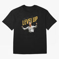 Cristiano Ronaldo Levels Up Essential T-Shirt Follow Every Goal of FIFA World Cup 2026 Highlighting Cristiano Ronaldo, Haaland and CR7, Argentina Energy, Worldwide Fan Energy, Dramatic Goals, Stadium Lights and Championship Celebrations; Perfect