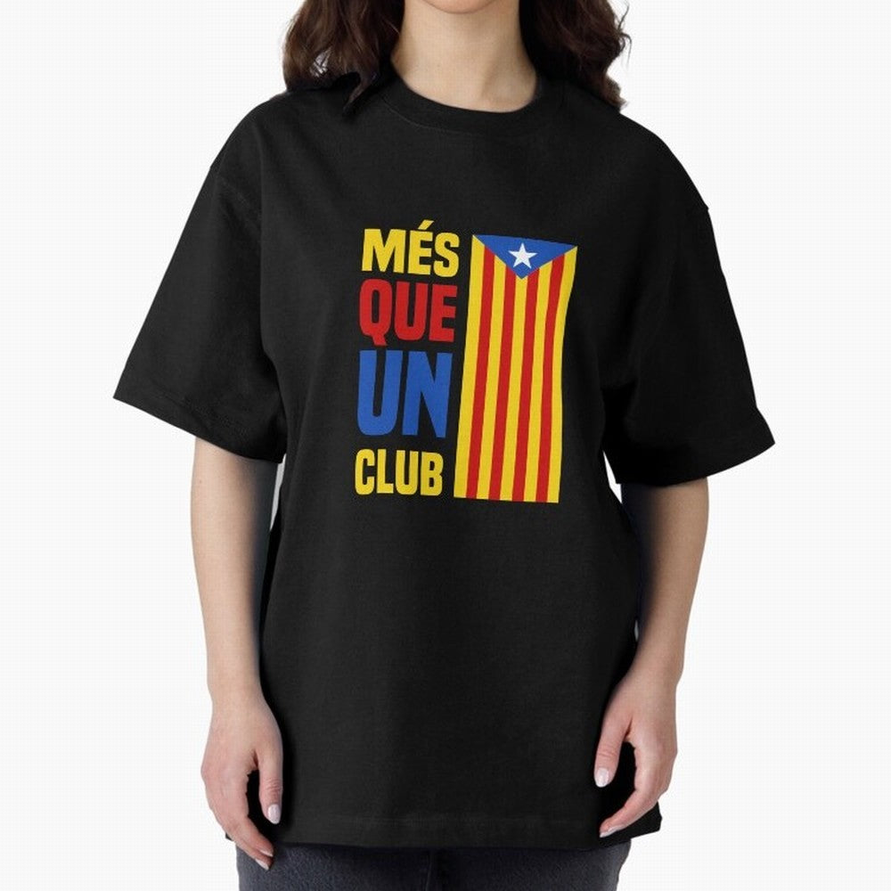Mes Que Un Club Barcelona Essential T-Shirt Honor Football Greatness during FIFA World Cup 2026 Group Stage Spirit, Built around Brazil, Haaland and Mbappe, Championship Spirit, Famous Goals, Roaring Crowds and International Football Unity; Made