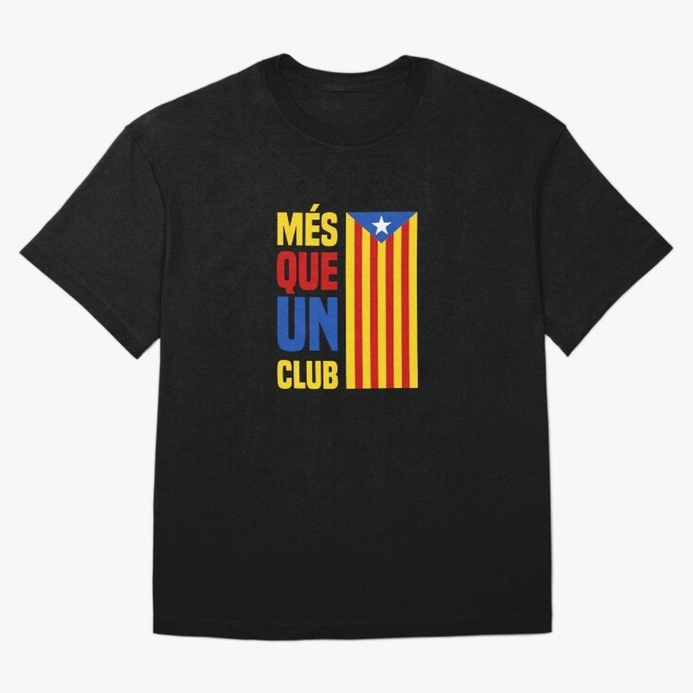Mes Que Un Club Barcelona Essential T-Shirt Honor Football Greatness during FIFA World Cup 2026 Group Stage Spirit, Built around Brazil, Haaland and Mbappe, Championship Spirit, Famous Goals, Roaring Crowds and International Football Unity; Made