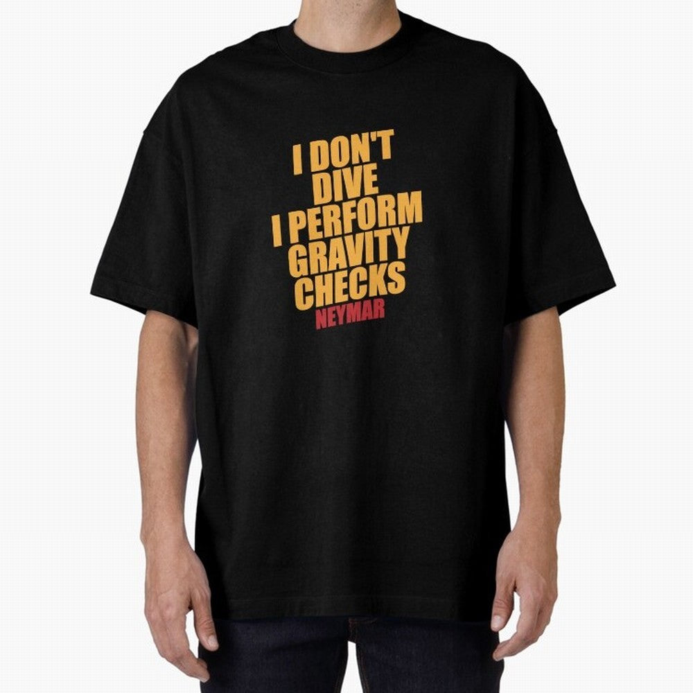 Neymar And Gravity Checks - Bold Statement Essential T-Shirt Support Your Favorite Stars during the FIFA World Cup 2026 Group Stage Journey through CR7 and Messi Highlights, Portugal, Spain and Germany Pride, Worldwide Fan Energy, Dramatic Goals,