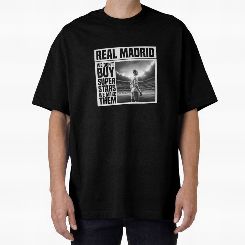 Real Madrid Makes Superstars Essential T-Shirt Show Championship Spirit for Match Day Hype around FIFA World Cup 2026 USA Canada Mexico, Haaland, Argentina, France and Brazil, Supporter Pride, Iconic Celebrations, Legendary Names and Global Match