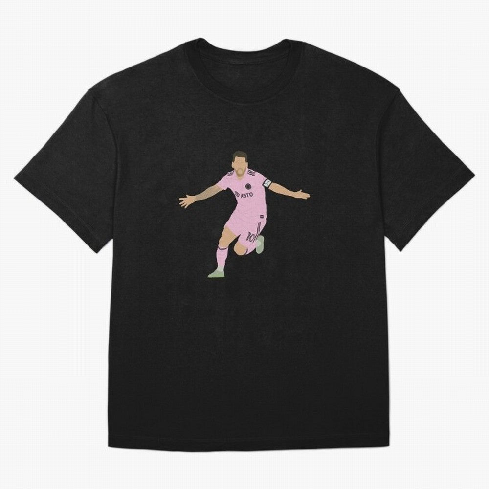 Miami Messi Classic T-Shirt Celebrate Soccer Greatness during FIFA World Cup 2026 USA Canada Mexico Inspired by Haaland and Mbappe, Spain Energy, Game Day Rituals, Football Legends, Country Pride and the Road to the Final; Great for Watch Parties,