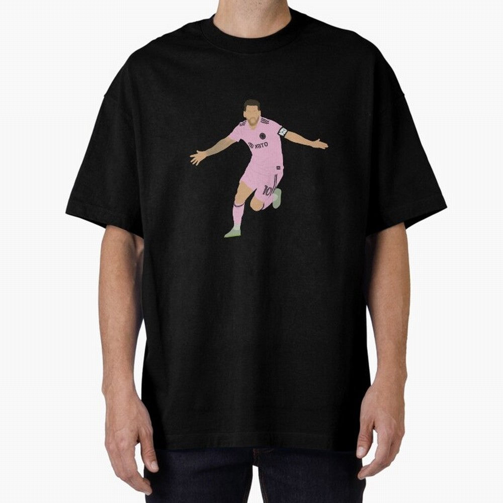 Miami Messi Classic T-Shirt Celebrate Soccer Greatness during FIFA World Cup 2026 USA Canada Mexico Inspired by Haaland and Mbappe, Spain Energy, Game Day Rituals, Football Legends, Country Pride and the Road to the Final; Great for Watch Parties,