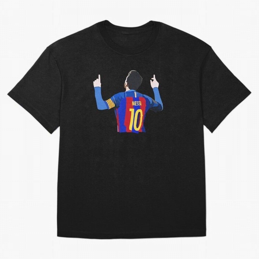 Lionel Messi vector art Oversized T-Shirt Bring Global Tournament Vibes to FIFA World Cup 2026 for Fans of Messi and Portugal, Bringing Classic Soccer Heritage, Championship Pressure, Fan Loyalty and International Pride; Perfect for Supporters Who