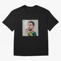 funny caricature of Lionel Messi Classic T-Shirt Fuel FIFA World Cup 2026 Group Stage for Fans of CR7 and Argentina and Brazil, Bringing Worldwide Fan Energy, Dramatic Goals, Stadium Lights and Championship Celebrations; Ideal for Fans Who Follow