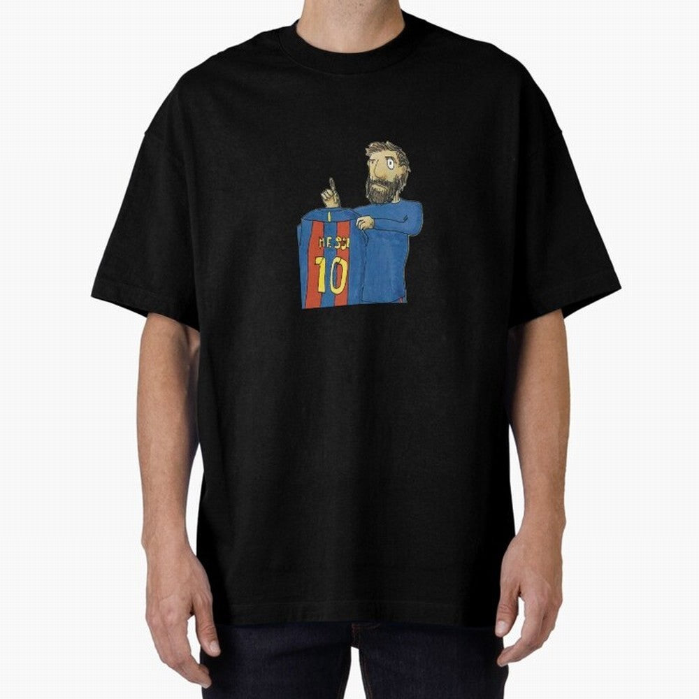 Lionel Messi and the magic shirt Oversized T-Shirt Support Your Favorite Stars during Match Day Hype around FIFA World Cup 2026, Messi, CR7 and Mbappe, Argentina, Fan Favorite Moments, National Team Passion, Big Match Drama and Soccer History;